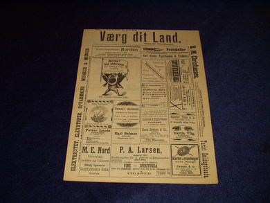 1898 nr 010 Værg dit Land