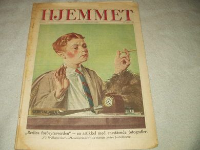1929,nr 017, HJEMMET