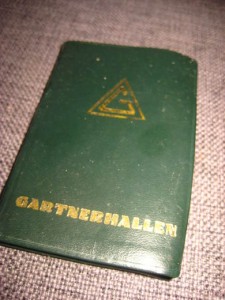 1961, GARTNERHALLEN, Den 7. sans