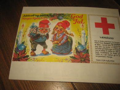 Norges Røde Kors Julekort og julemerker 1991