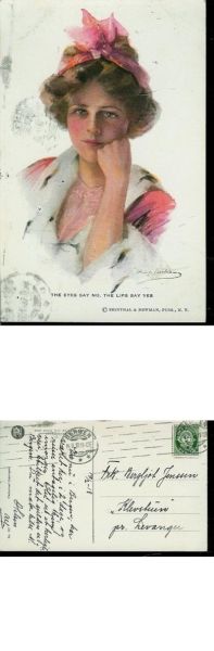 THE EYES SAY NO THE LIPS SEY YES BERGEN 14 2 1918