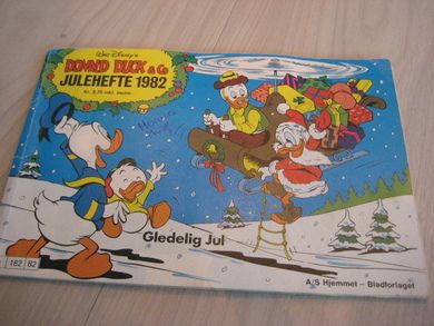 1982 DONALD DUCK & CO JULEHEFTE