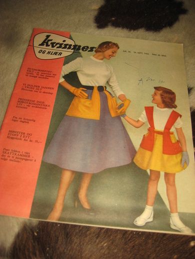 1955 nr 038 KVINNER OG KLÆR
