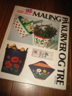 MALING PÅ KURVER OG TRE. 1989