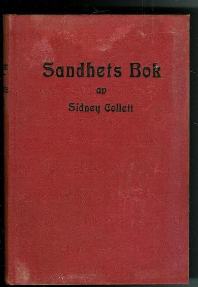 Collet: Sandhets Bok. 1922.