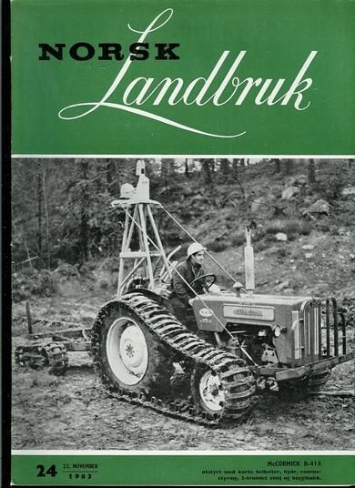 1963 nr 024 NORSK Landbruk