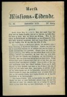 1879 nr 022 Norsk Missions Tidende