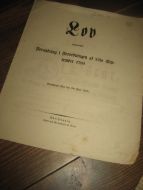 Lov angaaende Forandring i Forordningen af 27de September 1799. 8de Juni 1876.