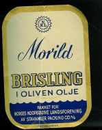 Morild BRISLING I OLIVEN OLJE
