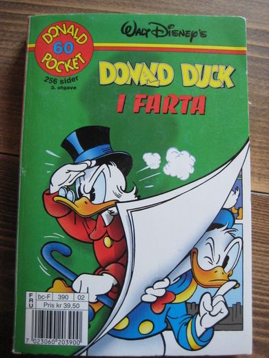 1999 nr 060 3 utgave DONALD DUCK I FARTA