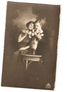 Strøkent postkort fra tidleg 1900, PTR509/6