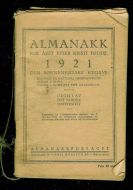 Almanakk for Aaret efter Kristi Fødsel, 1921 , Den Søndenfjeldske udgave