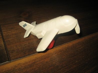 SAS reklame fly fra VIKINGPLAST 80 tallet