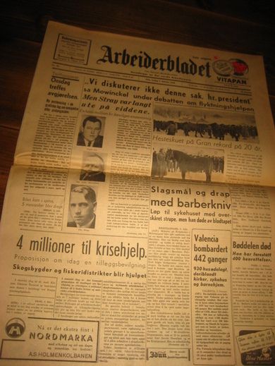 1939 nr 029 Arbeiderbladet