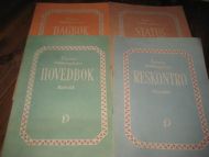 Lot med 4 brukte bøker fra 60 tallet