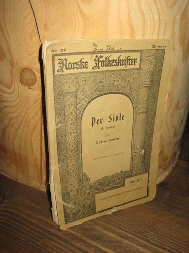 Hovden, Anders: Per Sivle. Nr 24, 1914.