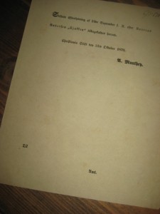 Efterlysning fra Christiania Stift 1876 tilbakekaldes.