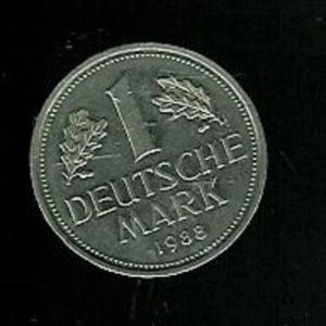1988, 1 deutsche mark