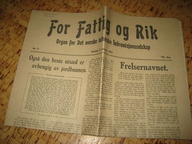 1953 nr 005 For Fattig og Rik