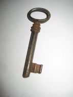 Gammel nøkkel, ca  7 cm lang.