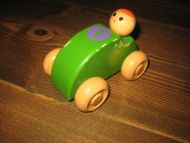 TRADE MAN leikebil, ca 8 cm lang, 60 tallet