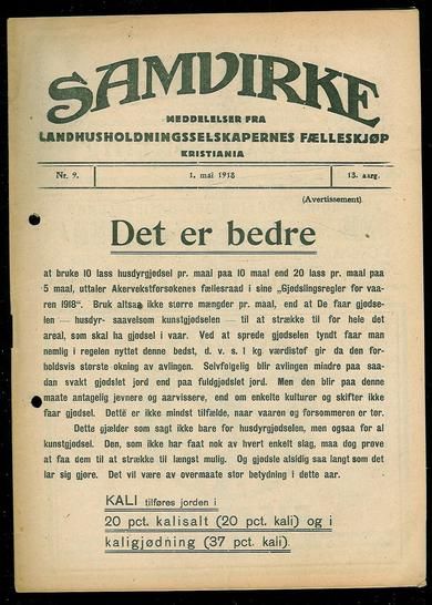 1918 nr 009 SAMVIRKE