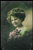 Gammelt julekort fra tidleg 1900