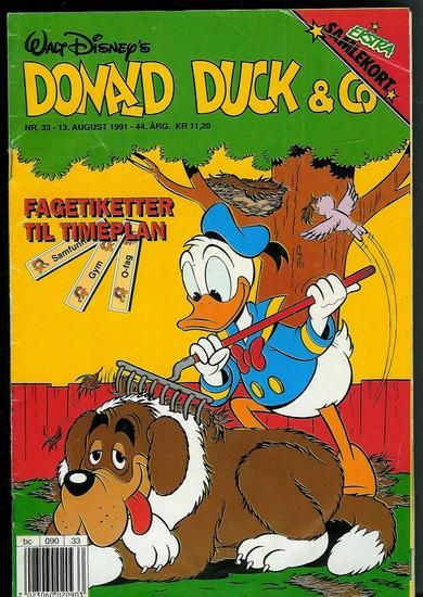 1991 nr 033 DONALD DUCK & CO