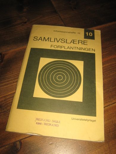 SAMLIVSLÆRE - FORPLANTNINGEN 1977