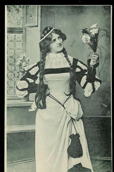 Eldre julekort fra tidleg 1900.