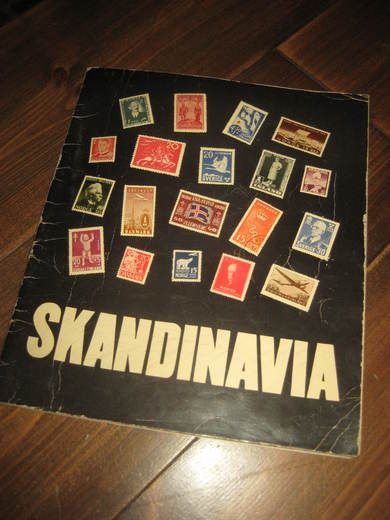skandinavia Utgitt av Bernt C Middelthon Stavanger Med en del frimerker