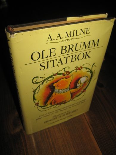 MILNE: OLE BRUMM SITATBOK 1997