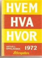 1972. HVEM HVA HVOR