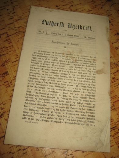 1883 nr 006 Luthersk Ugetidskrift