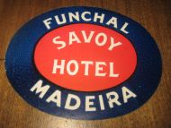 FUNCHAL SAVOY HOTEL MADEIRA 60 tallet