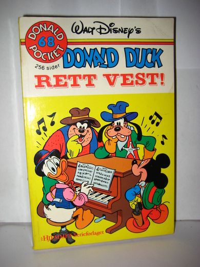 Bok nr 068 DONALD DUCK RETT VEST