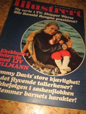 1968 nr 009 Illustrert LIV ULLMANN - SAMMY DAVIS