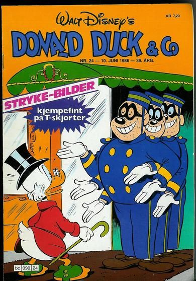 1986 nr 024 DONALD DUCK & CO