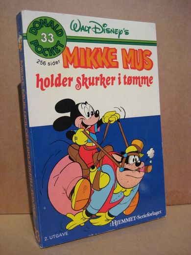 Nr 033 MIKKE MUS holder skurker i tømme 2 utgave