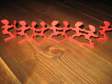 Gammel julepynt 40 talet