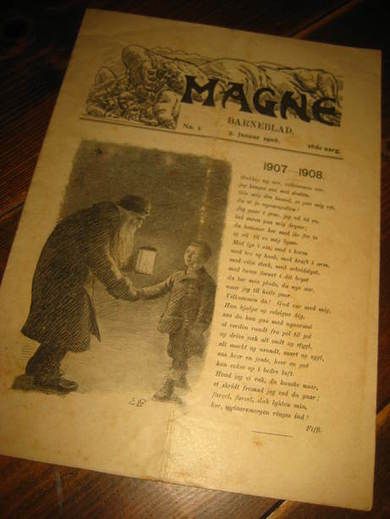 1908 nr 001 MAGNE BARNEBLAD