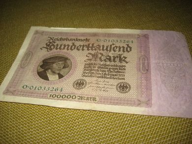 1923 Hunderttausend Mark