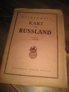 GYLDENDALS KART OVER RUSSLAND