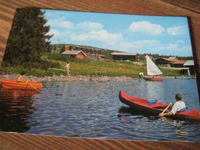 Fjellheimen Fjellstue Sjusjøen pr Lillehammer Normann F-1-136 Ubrukt 60 tallet