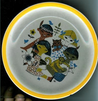 Tallerken fra Stavangerflint kanthakk