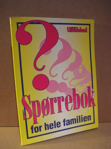 Spørrebok for hele familien. 1997.