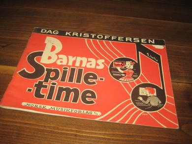 BARNAS SPILLETIME, 1968.