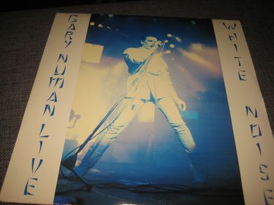 GARY NUMAN WHITE NOISE LIVE 2 LP 1985