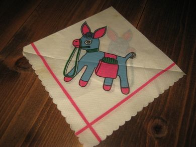 Eldre serviett 60 tallet