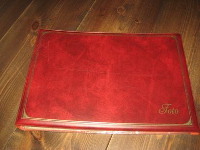 FOTO album med innleggslommer for 60 bilder 70 tallet